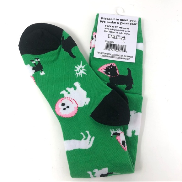 Sock It To Me Cone of Shame Puppy Dog Knee High - Picture 3 of 4